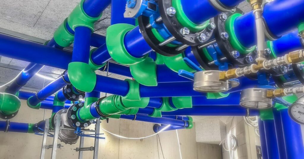 ERIKS - Aquatherm - kunststofleidingsysteem - hoofdleidingen - transportleidingen - technische ruimte