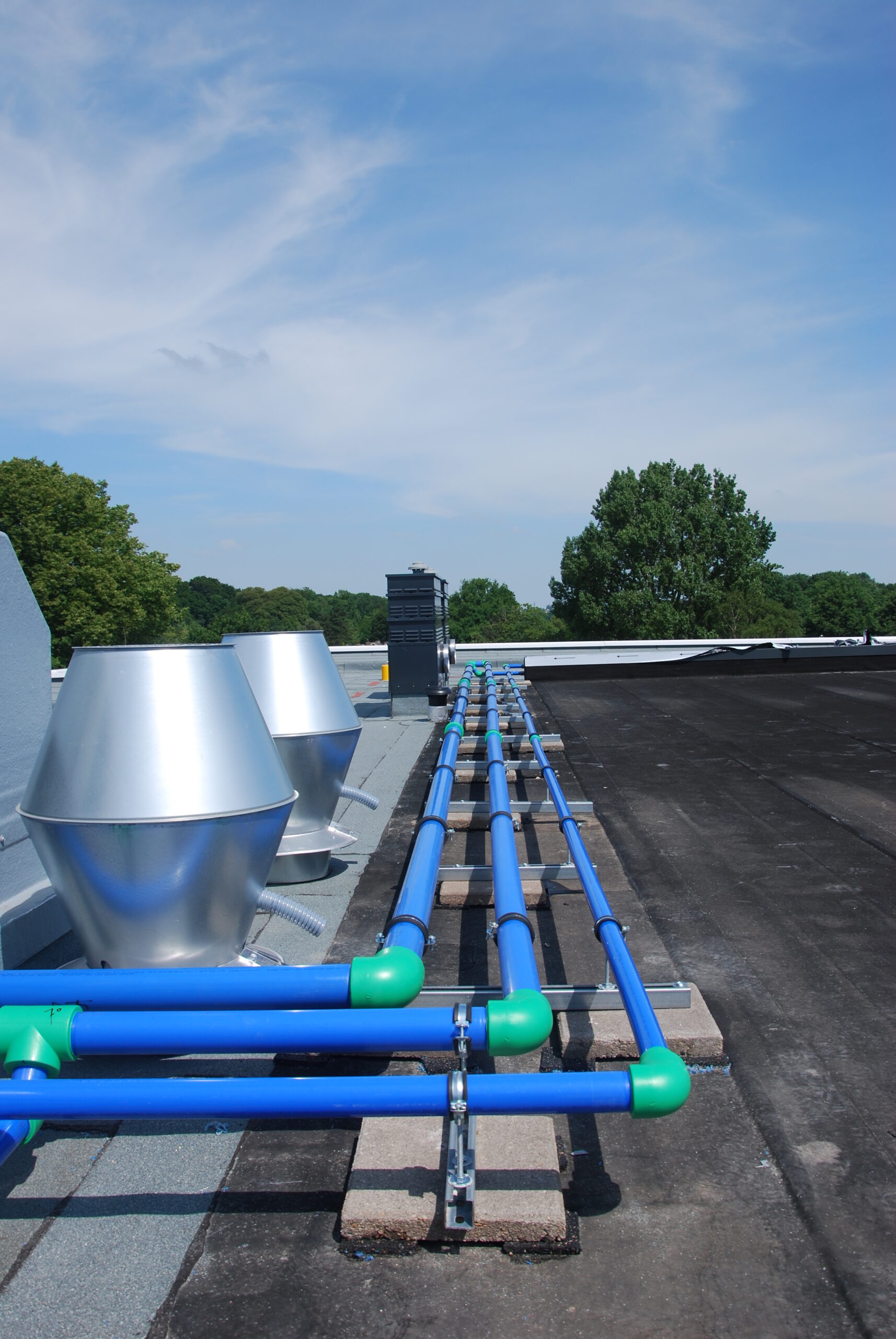 ERIKS - Aquatherm - kunststofleidingsysteem - hoofdleidingen - transportleidingen - technische ruimte