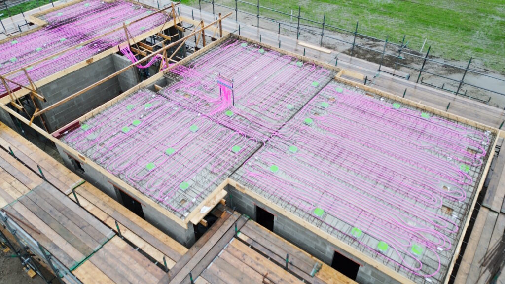 RIHO vloerverwarming project