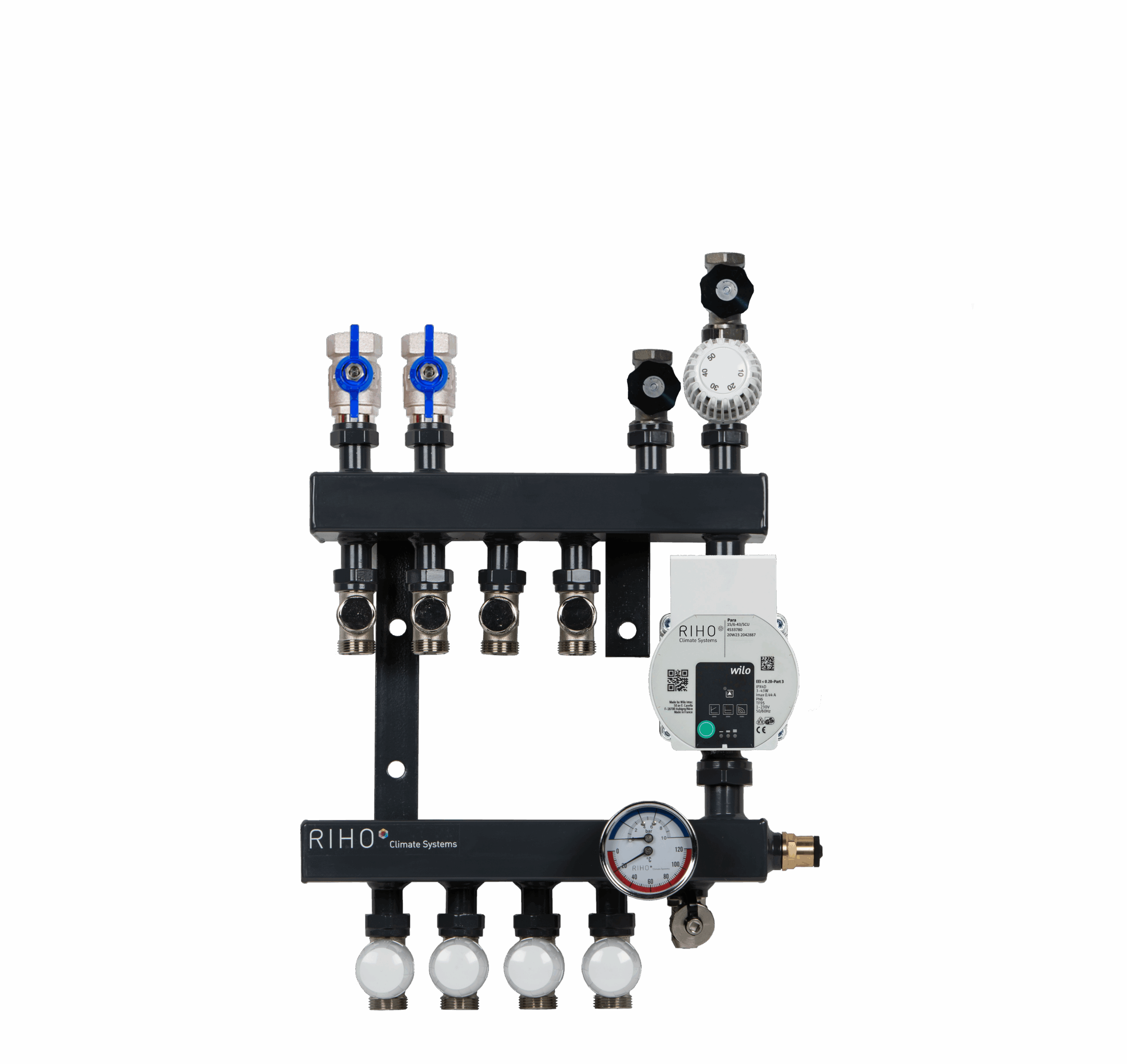 Boxer 4-pijps verdeler