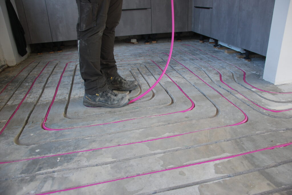 RIHO vloerverwarming project