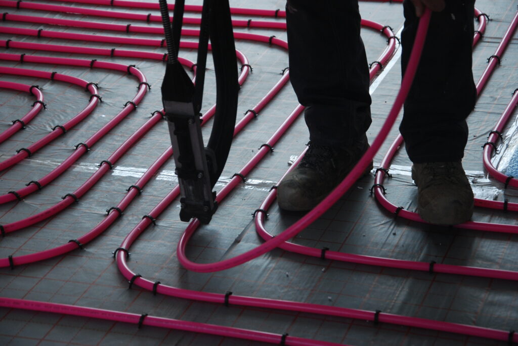 RIHO vloerverwarming project