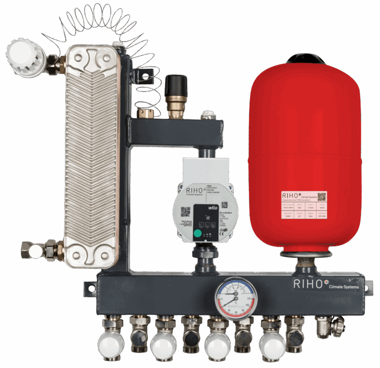 RIHO Verdeelstation, en oprit verdeelstation