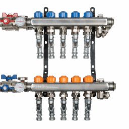 RVS VK 4-balks verdeler