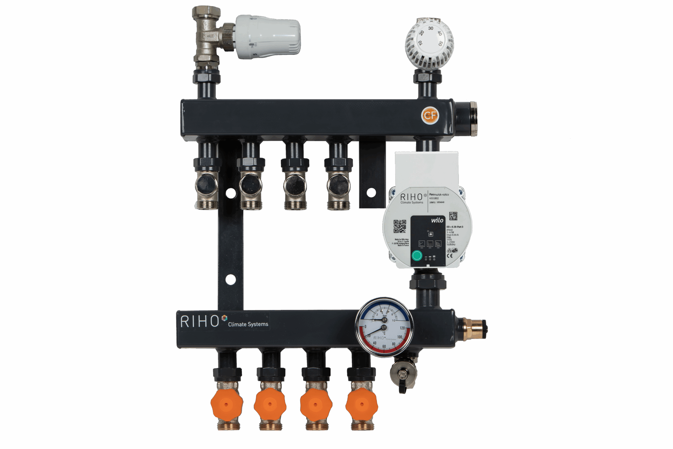 Stadsverwarming Constant Flow verdeler