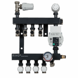 Stadsverwarming verdeler