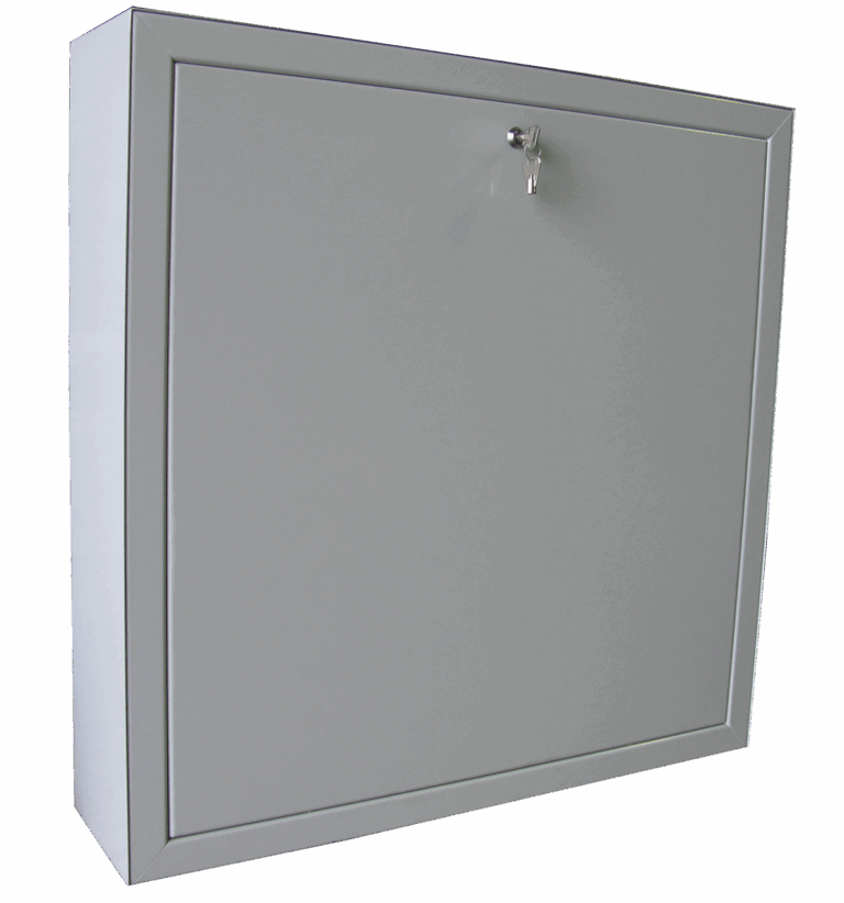 Opbouwkast vloerverwarming verdeler met deur