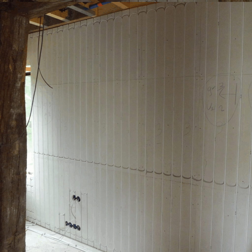 Droogbouw Wandverwarming RIHOCELL wandsystemen