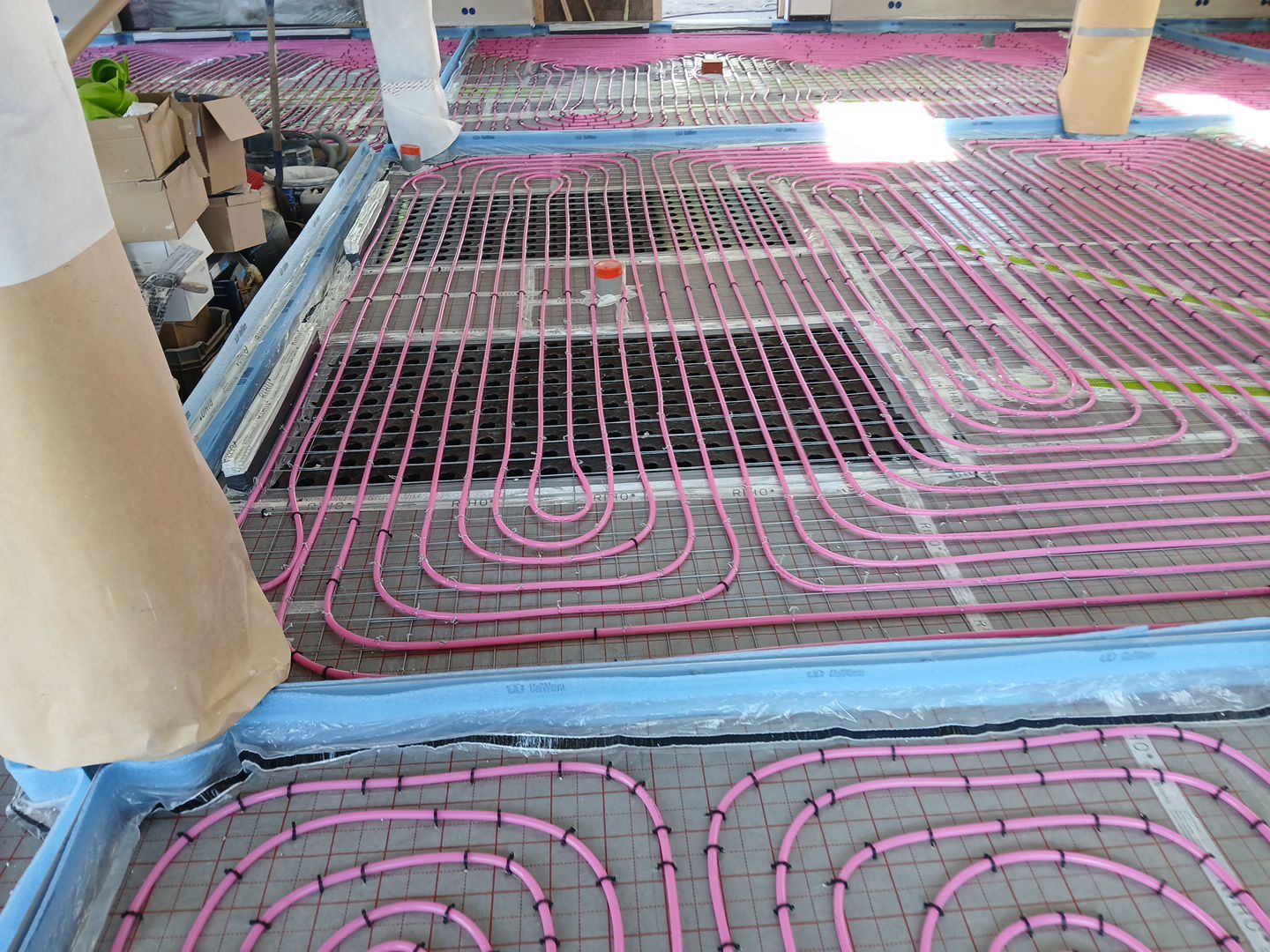 ventilatie vloerverwarming