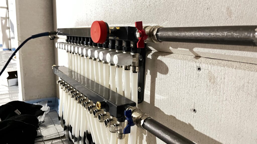 vloerverwarmingsverdeler vloerverwarming verdeler