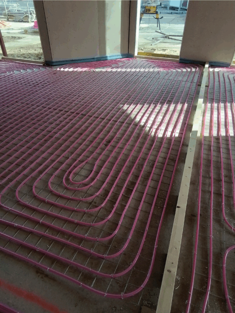 Vloerverwarming Iveco twello