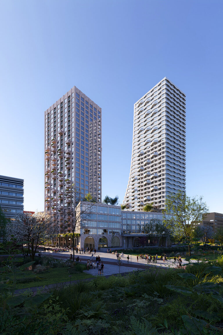 The ensamble Amsterdam toren vloerverwarming