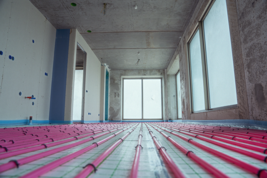 Vloerverwarming Ensamble Amsterdam Karspeldreef