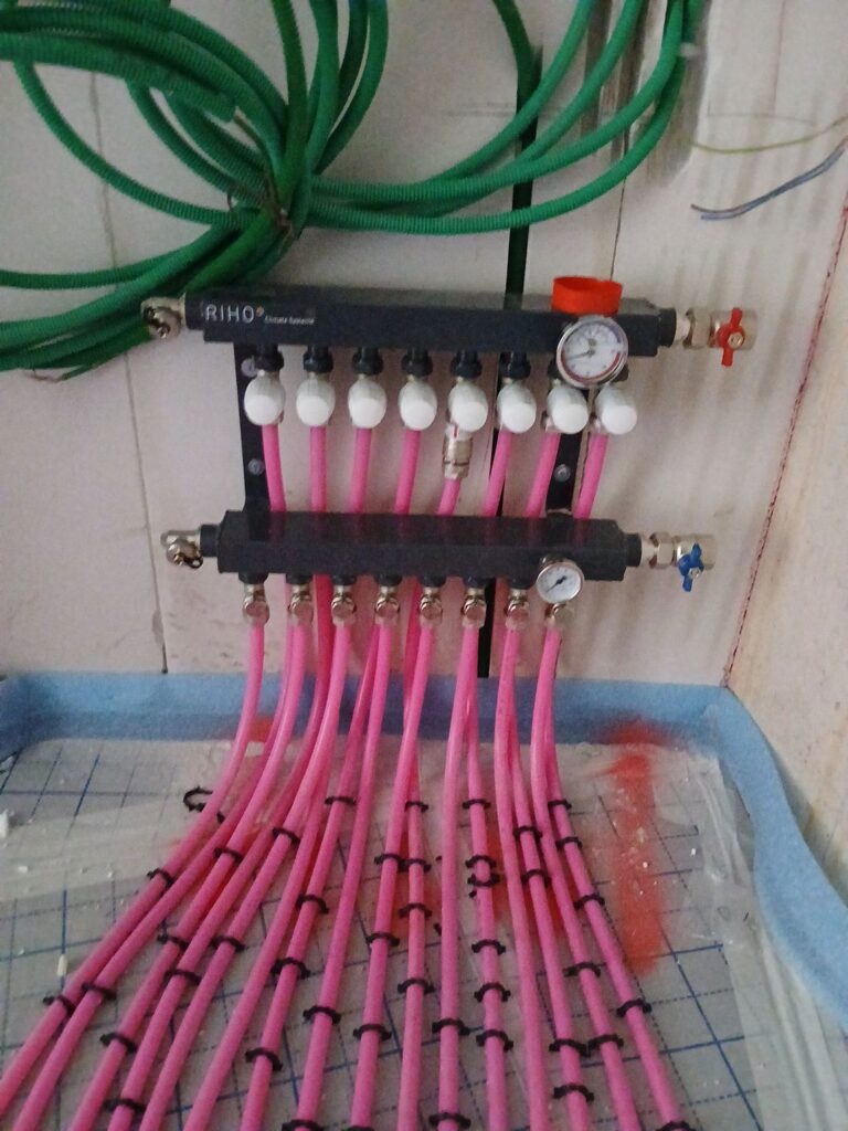 RIHO VK vloerverwarmings verdeler